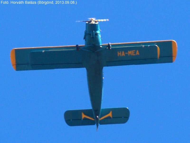 Kép a HA-MEA (2) lajstromú gépről.