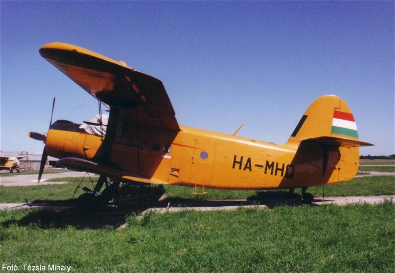 Kép a HA-MHQ lajstromú gépről.