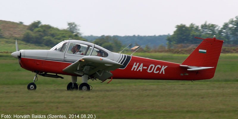 Kép a HA-OCK lajstromú gépről.