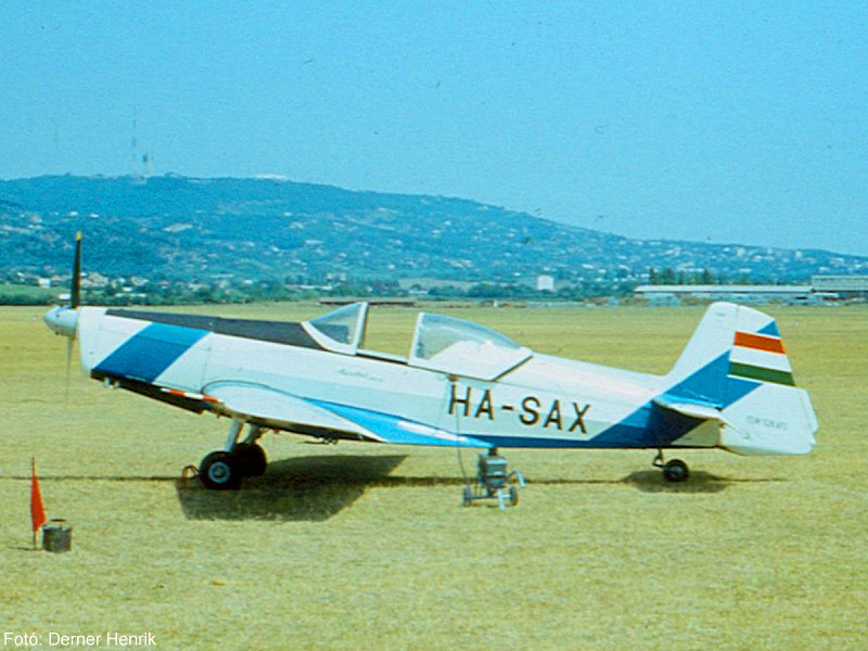 Kép a HA-SAX lajstromú gépről.