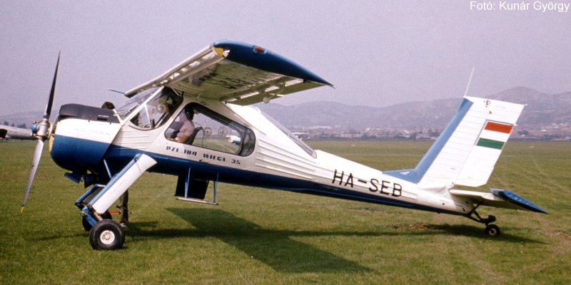 Kép a HA-SEB lajstromú gépről.