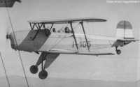 Kép a Bücker Bü 131 típusú, I-105 oldalszámú gépről.