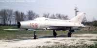 2. kép a Mikojan-Gurjevics MiG-21 típusú, 308 oldalszámú gépről.