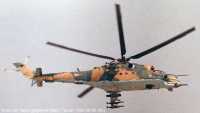 2. kép a Mil Mi-24 típusú, 577 oldalszámú gépről.