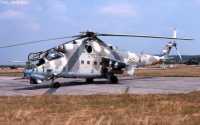 2. kép a Mil Mi-24 típusú, 719 oldalszámú gépről.