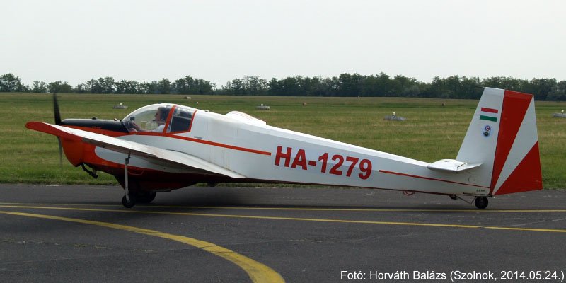 Kép a HA-1279 lajstromú gépről.