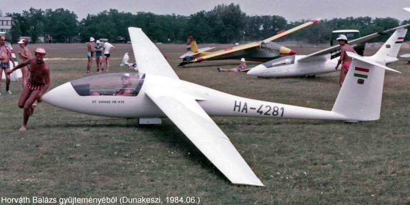 Kép a HA-4281 lajstromú gépről.