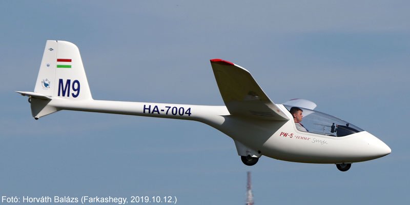 Kép a HA-7004 (2) lajstromú gépről.